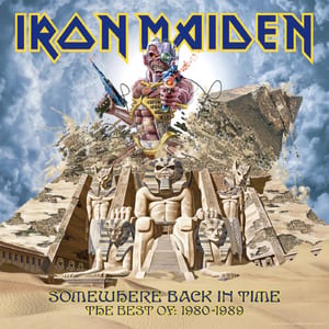 Somewhere Back in Time: The Best of 1980–1989 by Iron Maiden, album cover