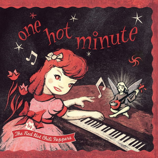 One Hot Minute by Red Hot Chili Peppers, album cover
