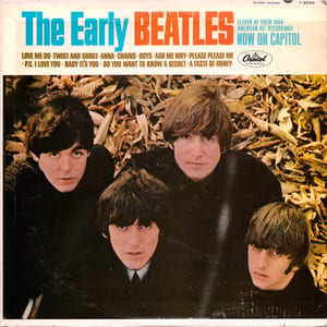 The Early Beatles by The Beatles, album cover