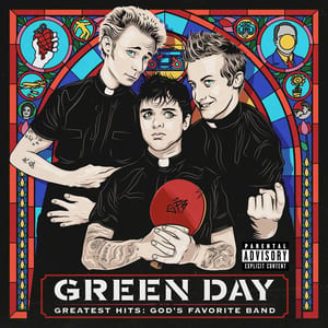 Greatest Hits: God’s Favorite Band by Green Day, album cover