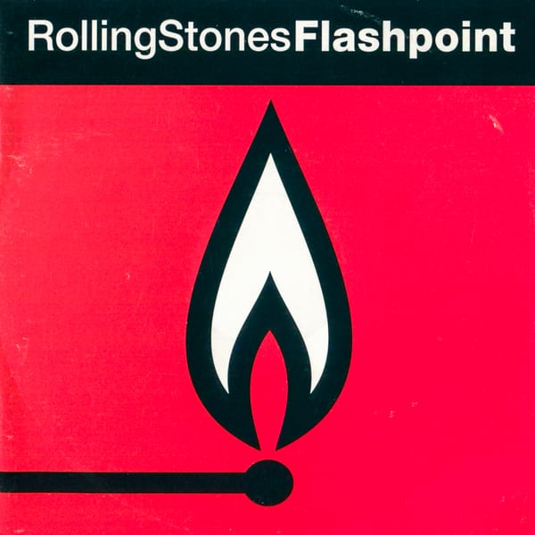 Flashpoint by The Rolling Stones, album cover