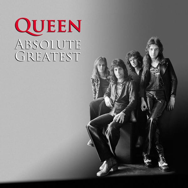 Absolute Greatest by Queen, album cover