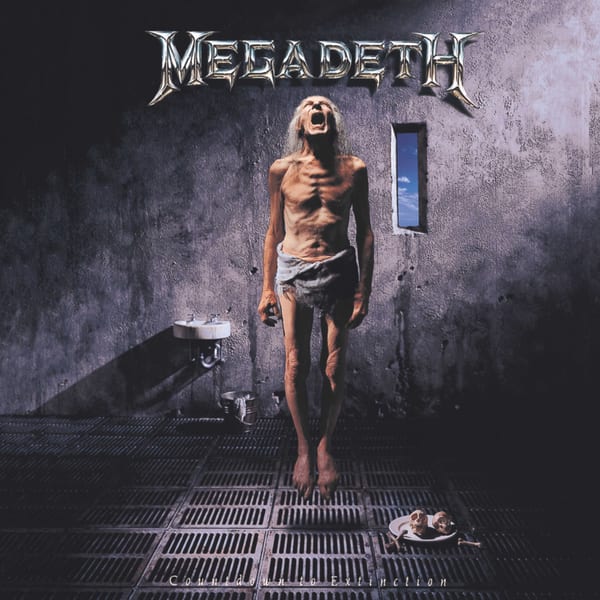 Countdown to Extinction by Megadeth, album cover