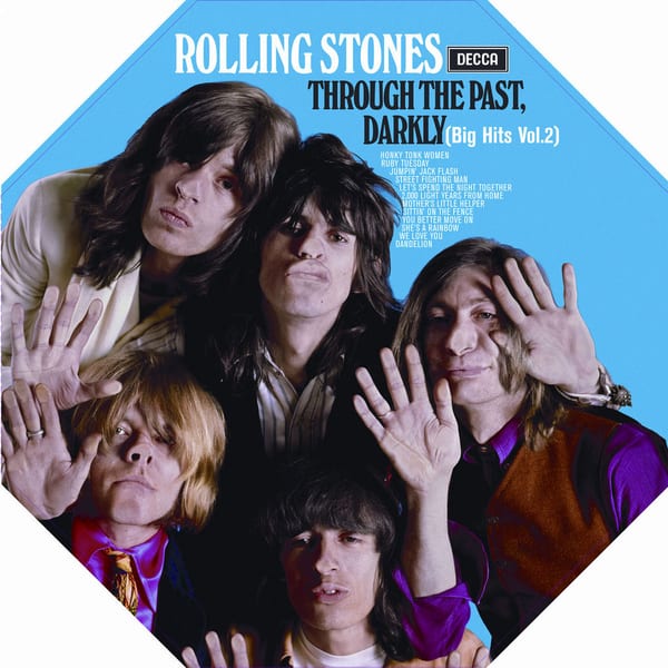 Through the Past, Darkly (Big Hits, Vol. 2) by The Rolling Stones, album cover