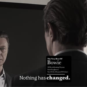 Nothing has changed. by David Bowie, album cover