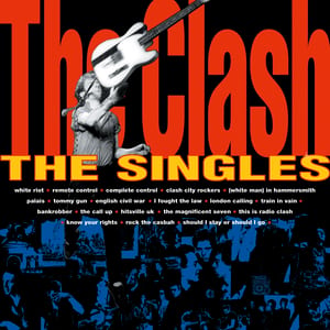 The Singles by The Clash, album cover