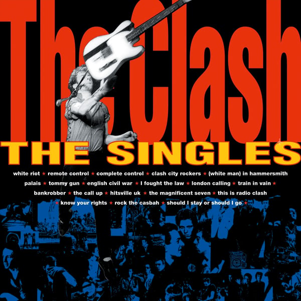 The Singles by The Clash, album cover