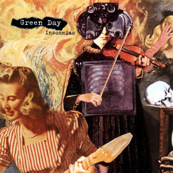 Insomniac by Green Day, album cover