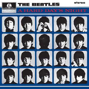 A Hard Day’s Night by The Beatles, album cover