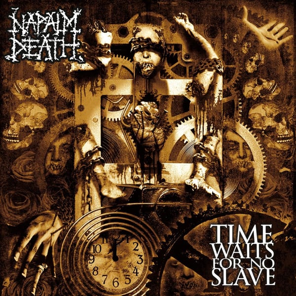 Time Waits for No Slave by Napalm Death, album cover