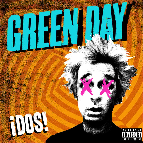 ¡Dos! by Green Day, album cover