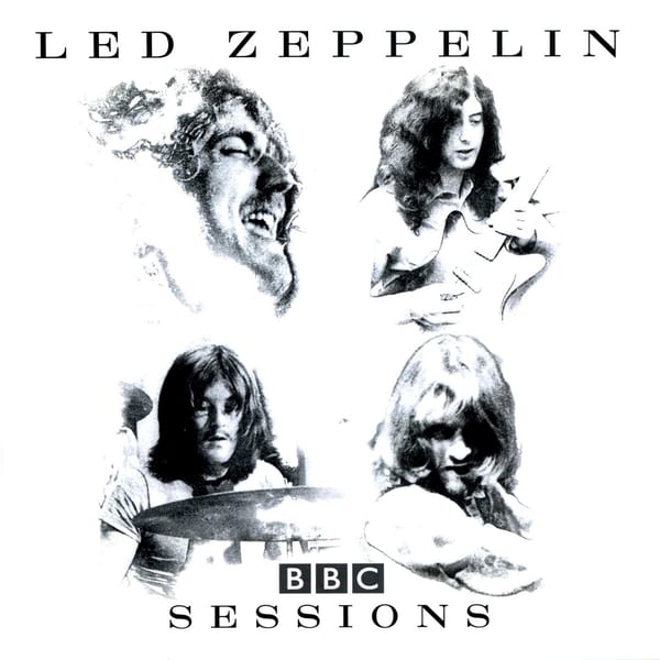 BBC Sessions by Led Zeppelin, album cover
