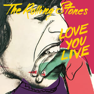 Love You Live by The Rolling Stones, album cover