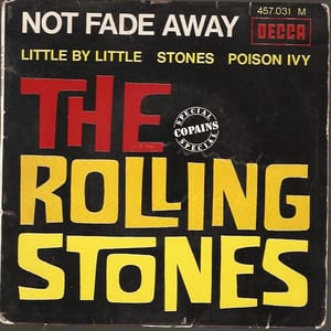 Not Fade Away by The Rolling Stones, album cover
