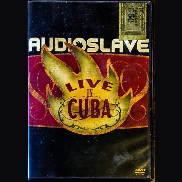 Live in Cuba by Audioslave, album cover