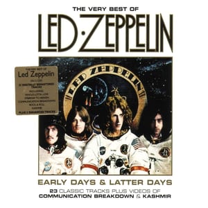 Early Days & Latter Days: The Best of Led Zeppelin, Volumes One and Two by Led Zeppelin, album cover