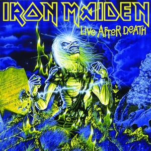 Live After Death by Iron Maiden, album cover