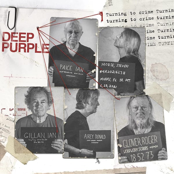 Turning to Crime by Deep Purple, album cover
