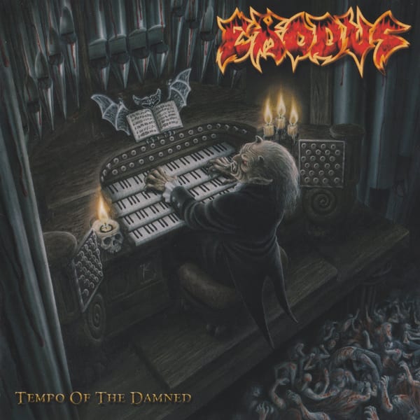 Tempo of the Damned by Exodus, album cover