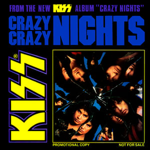 Crazy Crazy Nights by KISS, album cover