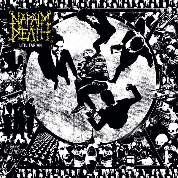 Utilitarian by Napalm Death, album cover