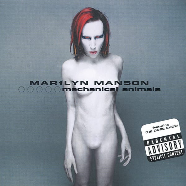 Mechanical Animals by Marilyn Manson, album cover