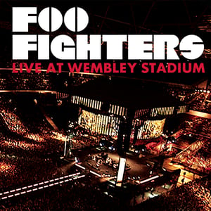 Live at Wembley Stadium by Foo Fighters, album cover