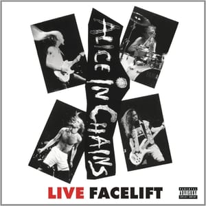 Live Facelift by Alice in Chains, album cover