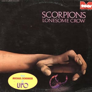 Lonesome Crow by Scorpions, album cover