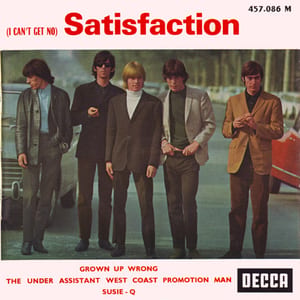(I Can’t Get No) Satisfaction by The Rolling Stones, album cover