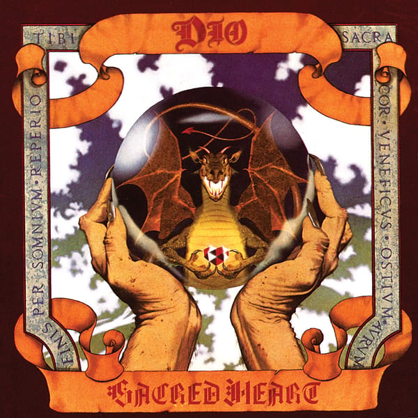 Sacred Heart by Dio, album cover