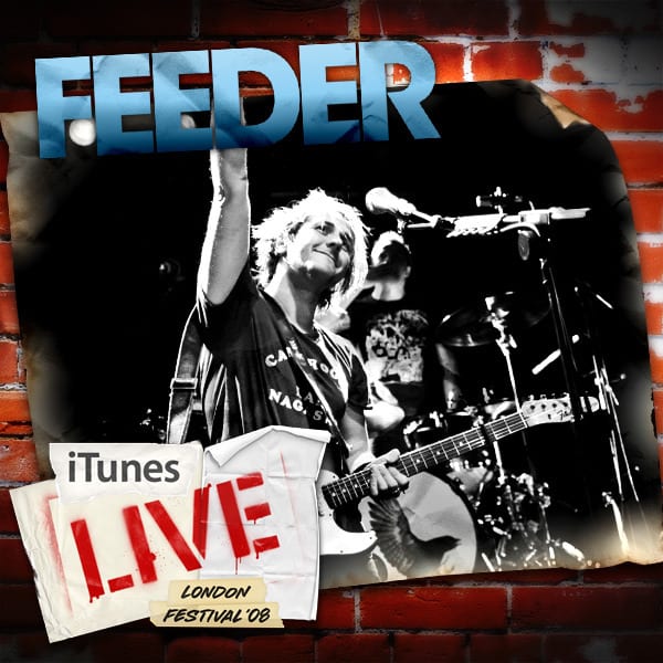 iTunes Live: London Festival ’08 by Feeder, album cover