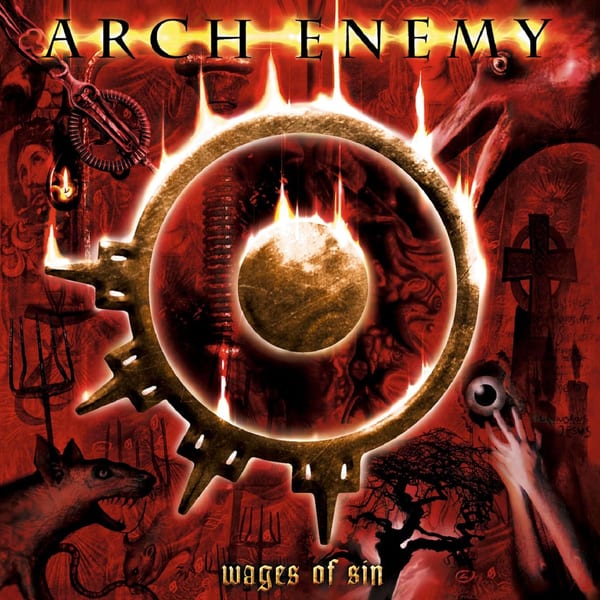 Wages of Sin by Arch Enemy, album cover
