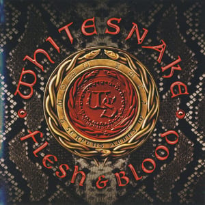 Flesh & Blood by Whitesnake, album cover
