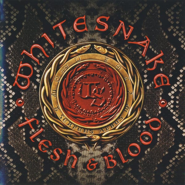 Flesh & Blood by Whitesnake, album cover