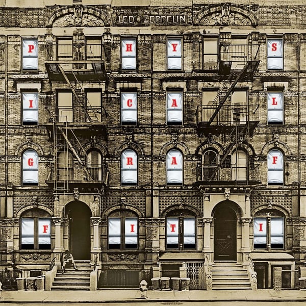 Physical Graffiti by Led Zeppelin, album cover