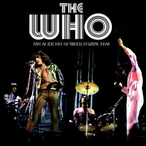 Live at the Isle of Wight Festival 1970 by The Who, album cover