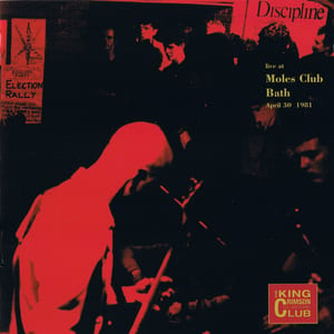 Live at Moles Club, Bath – April 30, 1981 by King Crimson, album cover