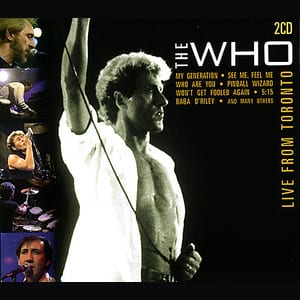 Live From Toronto by The Who, album cover