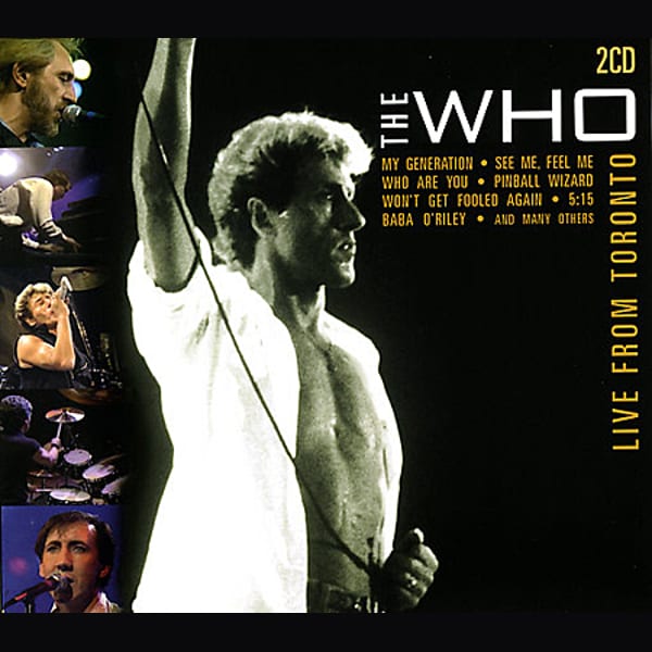 Live From Toronto by The Who, album cover