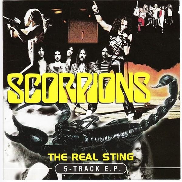 The Real Sting by Scorpions, album cover