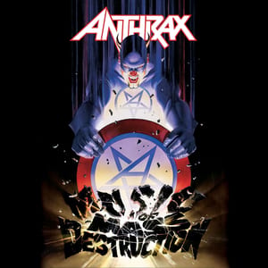 Music of Mass Destruction by Anthrax, album cover
