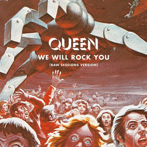 We Will Rock You by Queen, album cover