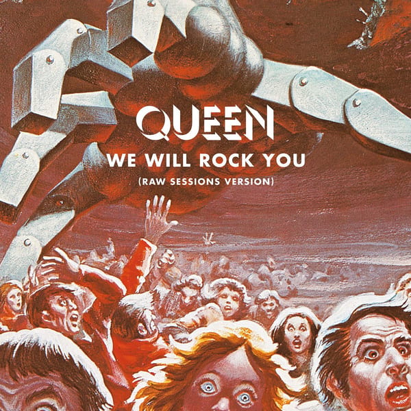 We Will Rock You by Queen, album cover