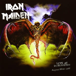 Live at Donington: August 22nd 1992 by Iron Maiden, album cover