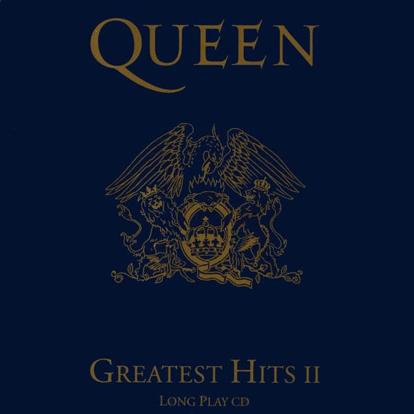 Greatest Hits II by Queen, album cover