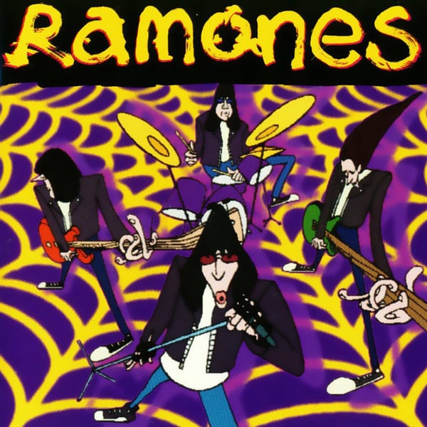 Greatest Hits Live by Ramones, album cover