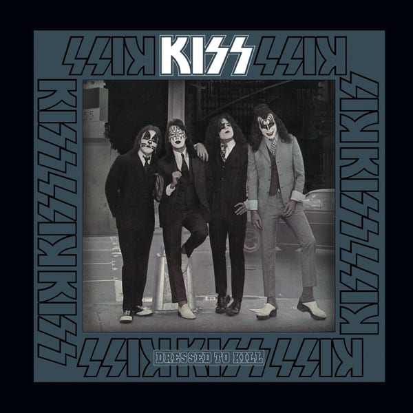 Dressed to Kill by KISS, album cover