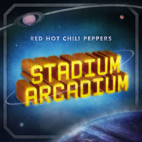 Stadium Arcadium by Red Hot Chili Peppers, album cover