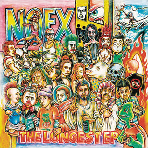The Longest EP by NOFX, album cover